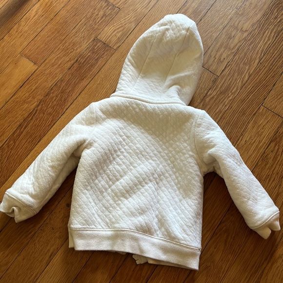 Carters Quilted Zip Up Hoodie - Picture 6 of 6